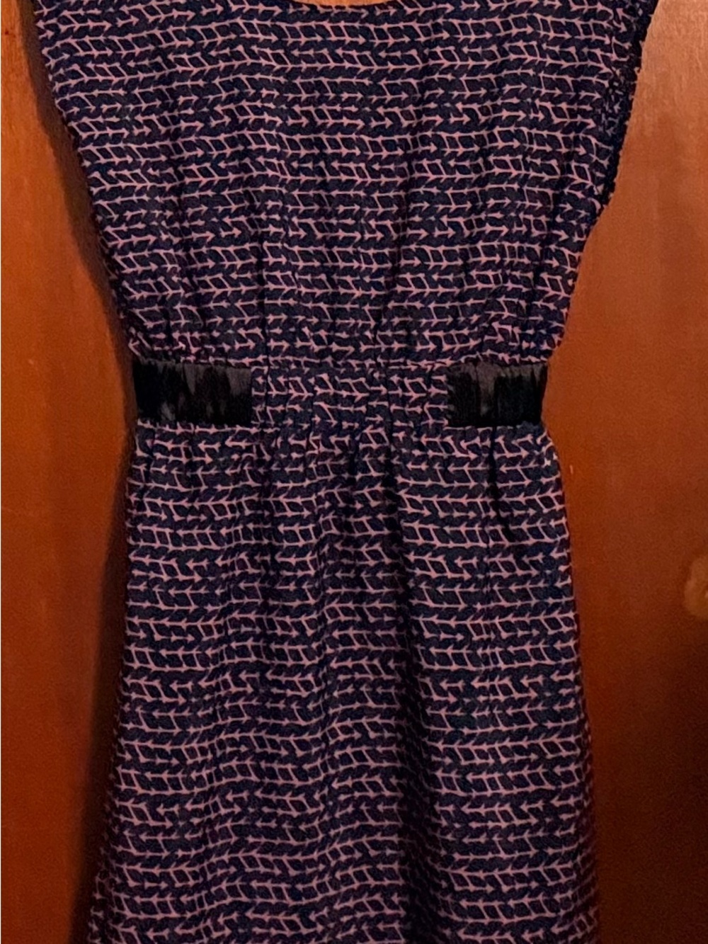 Ya Los Angeles Arrow Chevron Mini Dress